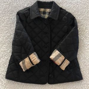 Like New Burberry Boys Quilted Jacket